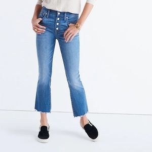 Madewell Cali Demi-Boot with Frayed Hem